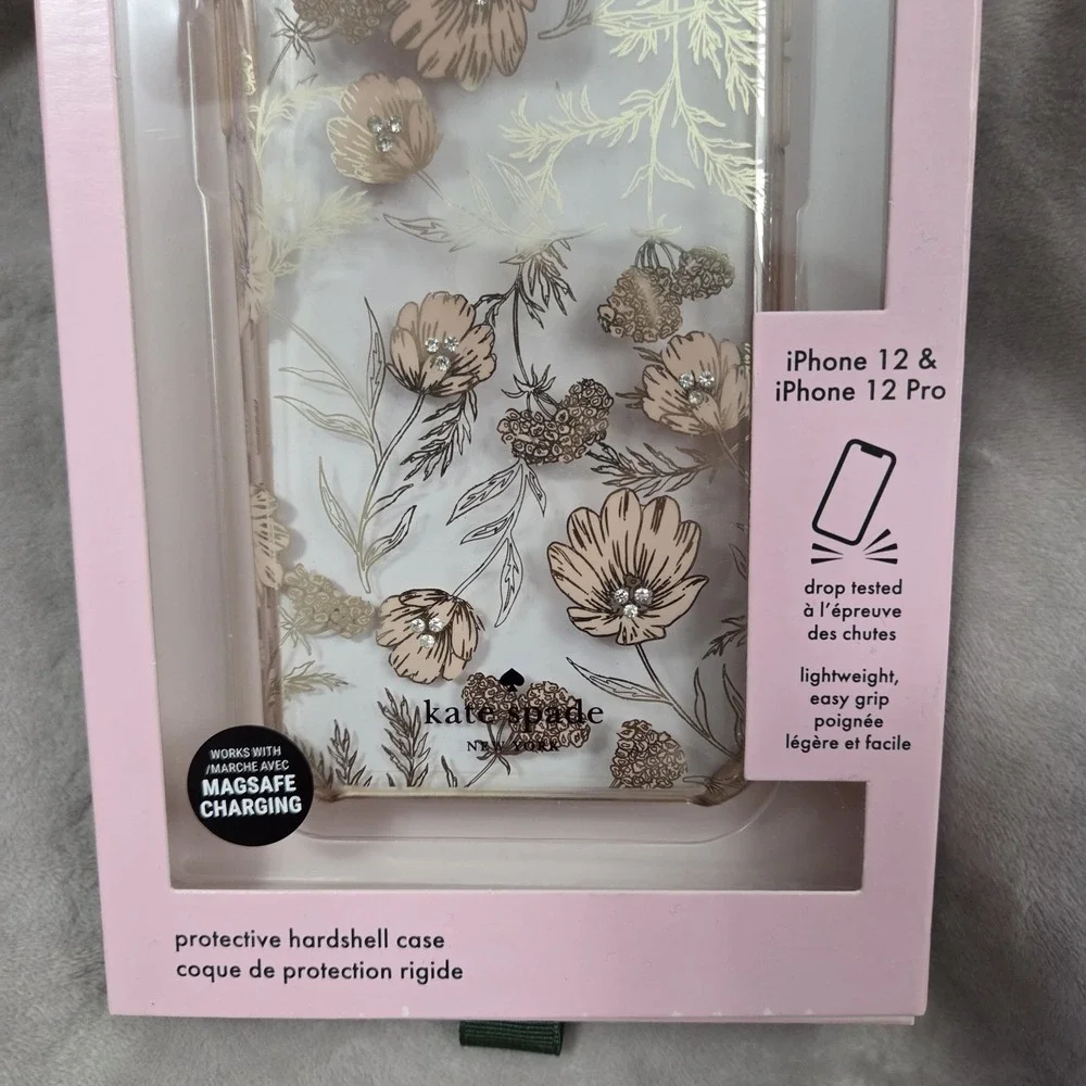 Kate Spade New York iPhone 12 / 12 Pro Floral Protective‎ Hardshell Case
